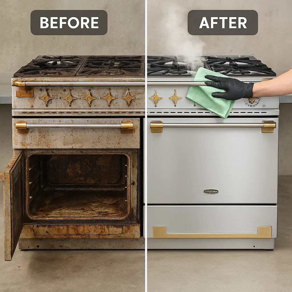 oven repair before and after results